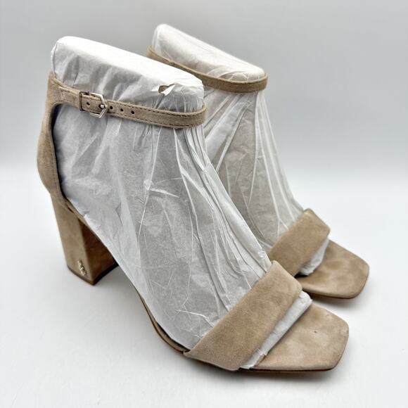 Sam Edelman Womens Daniella Strappy Heeled Sandals US 11 M Tan Suede EUC - Picture 5 of 15